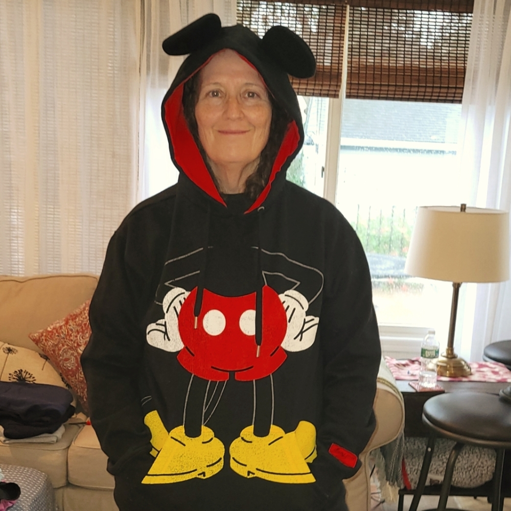 Disney Hoodie with Mickey Mouse ears and body